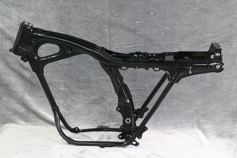 cb250エクスポートのフレーム塗装